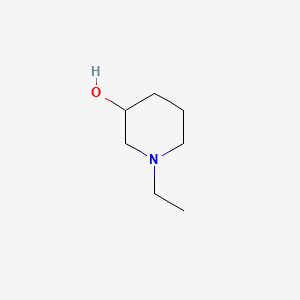Chemical structure of 1-Ethyl-3-piperidinol