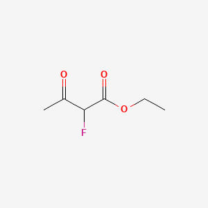 Chemical structure of Ethyl 2-Fluoroacetoacetate