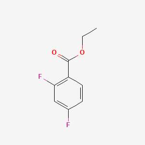 Chemical structure of Ethyl 2,4-Difluorobenzoate