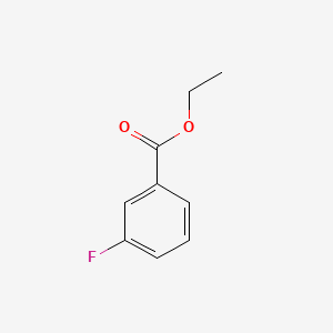 Chemical structure of Ethyl 3-Fluorobenzoate