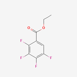 Chemical structure of Ethyl 2,3,4,5-Tetrafluorobenzoate