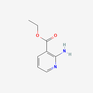 Chemical structure of Ethyl 2-Aminonicotinate