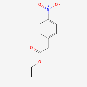 Chemical structure of Ethyl 4-Nitrophenylacetate