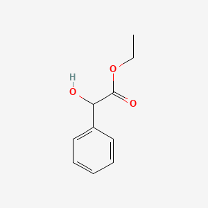 Chemical structure of Ethyl DL-Mandelate
