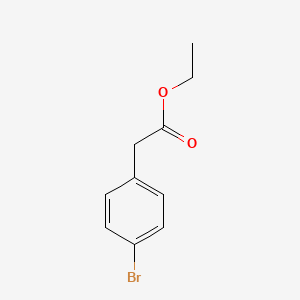 Chemical structure of Ethyl 4-Bromophenylacetate