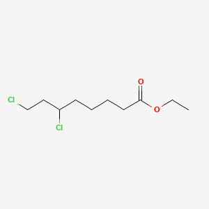 Chemical structure of Ethyl 6,8-dichlorooctanoate