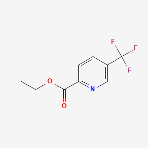 Chemical structure of Ethyl 5-(trifluoromethyl)-pyridine-2-carboxylate