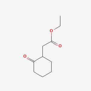 Chemical structure of Ethyl 2-cyclohexanoneacetate