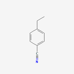 Chemical structure of 4-Ethylbenzonitrile