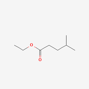 Chemical structure of Ethyl 4-methylvalerate