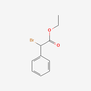 Chemical structure of Ethyl α-bromophenylacetate