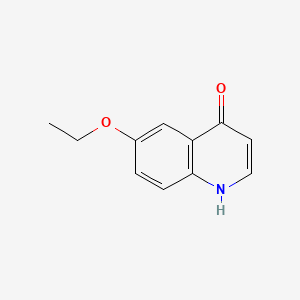 Chemical structure of 6-Ethoxy-4-hydroxyquinoline