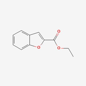 Chemical structure of Ethyl benzofuran-2-carboxylate