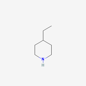 Chemical structure of 4-Ethylpiperidine