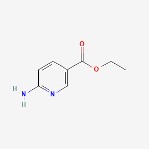 Chemical structure of Ethyl 6-aminonicotinate