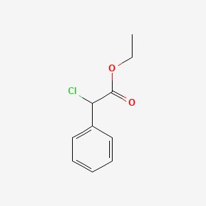 Chemical structure of Ethyl α-chlorophenylacetate