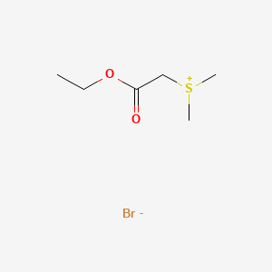 Chemical structure of (Ethoxycarbonylmethyl)dimethylsulfonium bromide