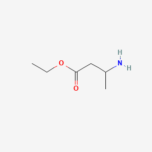 Chemical structure of Ethyl 3-aminobutyrate