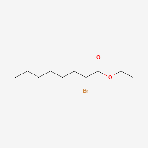 Chemical structure of Ethyl 2-bromocaprylate