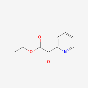 Chemical structure of ethyl 2-oxo-2-(pyridin-2-yl)acetate