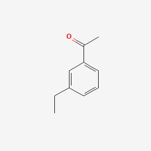 Chemical structure of 3-Ethylacetophenone
