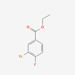 Chemical structure of Ethyl 3-bromo-4-fluorobenzoate