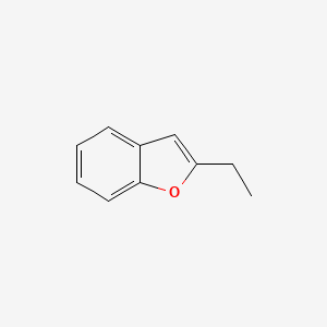 Chemical structure of 2-Ethylbenzofuran