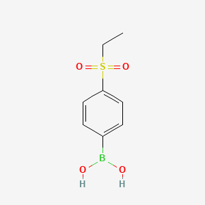 Chemical structure of 4-Ethylsulfonylphenylboronic acid