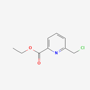Chemical structure of Ethyl 6-(chloromethyl)pyridine-2-carboxylate