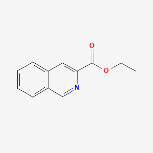 Chemical structure of Ethyl isoquinoline-3-carboxylate
