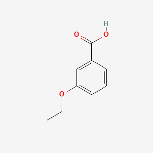 Chemical structure of 3-Ethoxybenzoic acid