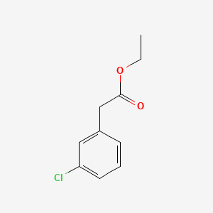 Chemical structure of Ethyl 3-chlorophenylacetate