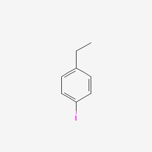 Chemical structure of 4-Ethyliodobenzene