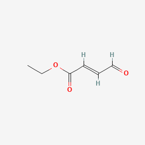 Chemical structure of Ethyl trans-4-oxo-2-butenoate