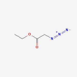 Chemical structure of Ethyl azidoacetate