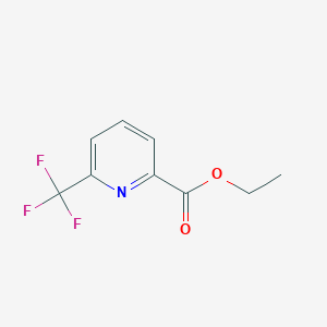 Chemical structure of Ethyl 6-(trifluoromethyl)picolinate