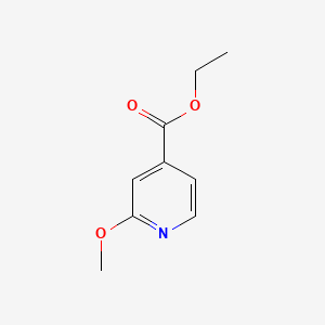 Chemical structure of Ethyl 2-methoxyisonicotinate