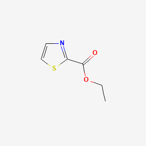 Chemical structure of Ethyl thiazole-2-carboxylate