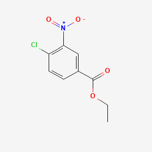 Chemical structure of Ethyl 4-chloro-3-nitrobenzoate