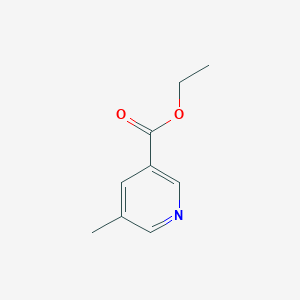 Chemical structure of Ethyl 5-methylnicotinate