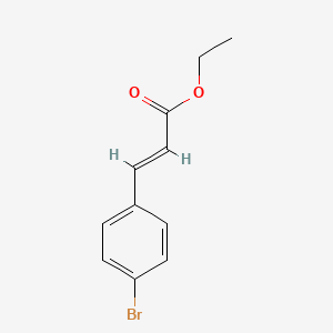 Chemical structure of Ethyl trans-4-bromocinnamate