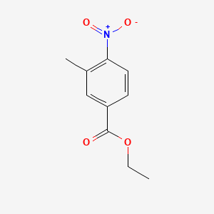 Chemical structure of Ethyl 3-methyl-4-nitrobenzoate
