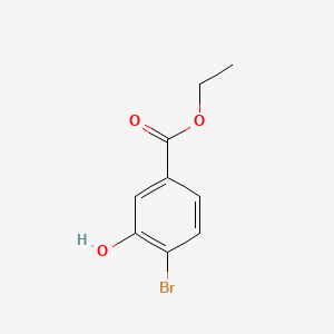 Chemical structure of Ethyl 4-bromo-3-hydroxybenzoate