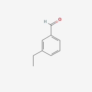 Chemical structure of 3-Ethylbenzaldehyde
