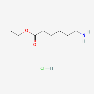 Chemical structure of Ethyl 6-aminohexanoate hydrochloride