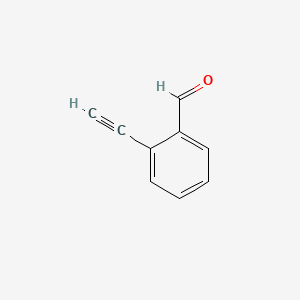 Chemical structure of 2-Ethynylbenzaldehyde