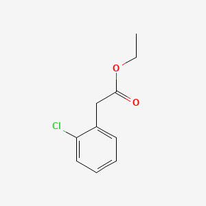 Chemical structure of Ethyl 2-(2-chlorophenyl)acetate