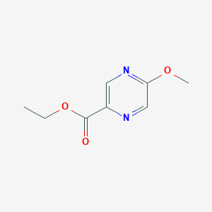 Chemical structure of 5-Methoxy-2-pyrazinecarboxylic acid ethyl ester