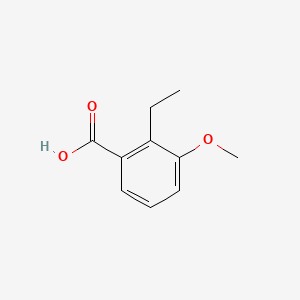 Chemical structure of 2-Ethyl-3-methoxybenzoic acid