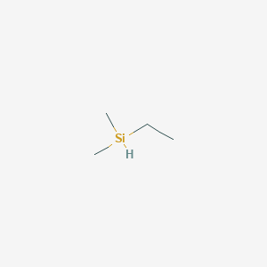 Chemical structure of Ethyl Dimethylsilane